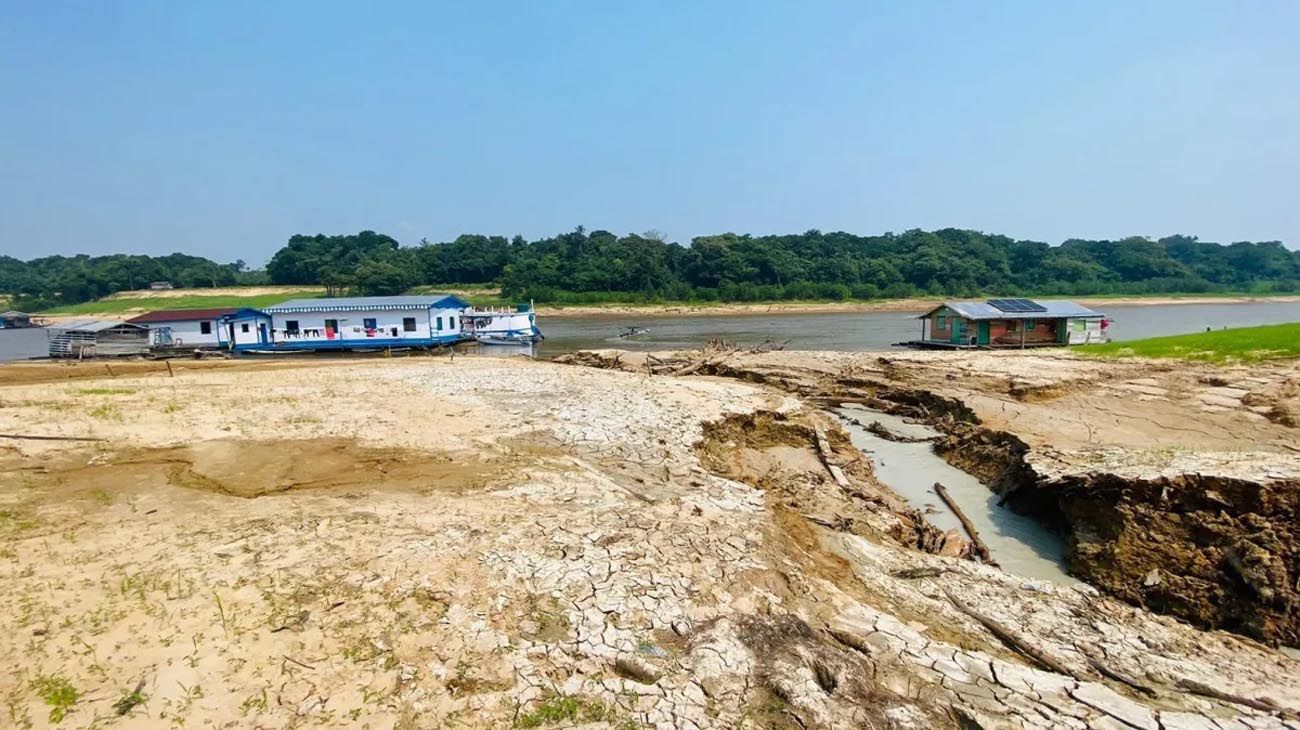 Sequía en el Amazonas