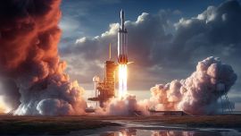 Para lanzarlo, la NASA utilizará un cohete Falcon Heavy de la empresa SpaceX, propiedad del multimillonario empresario norteamericano Elon Musk.