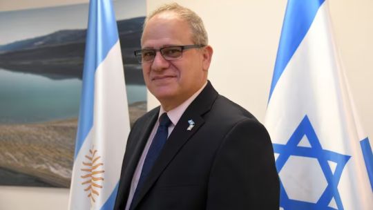 Eyal Sela, embajador de Israel. 