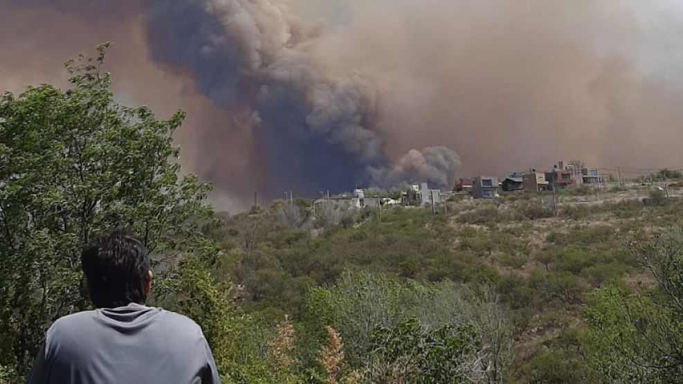 Incendio en las sierras - ya hay evacuados