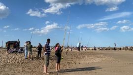 Se trata de la segunda edición de esta convocatoria de los amigos de Pasión de Pesca Miramar, donde intentan que las mujeres sean parte de la pesca deportiva.