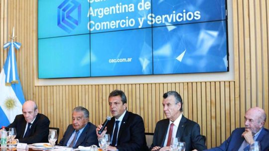 Sergio Massa se reunió con empresarios de la Cámara Argentina de Comercio