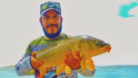 Aunque tiene una veda muy similar a la trucha, la carpa en temporada no tiene limites de extracciones.