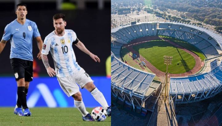 Kempes estadio y Argentina-Uruguay
