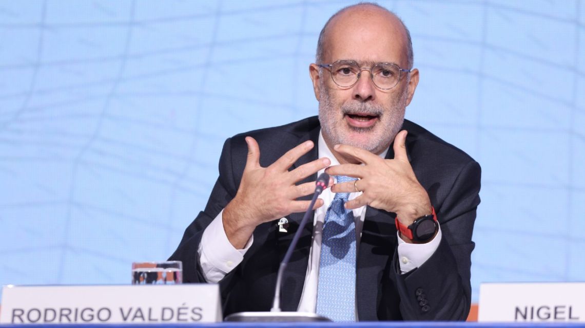 Rodrigo Valdés, the International Monetary Fund's Western Hemisphere director.