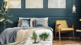 6 colores para la pared de tu dormitorio: gris claro, tonos aguamarina, blanco y más