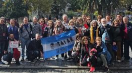 Turistas argentinos en Israel