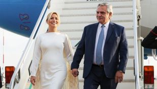Alberto Fernández y Fabiola Yáñez