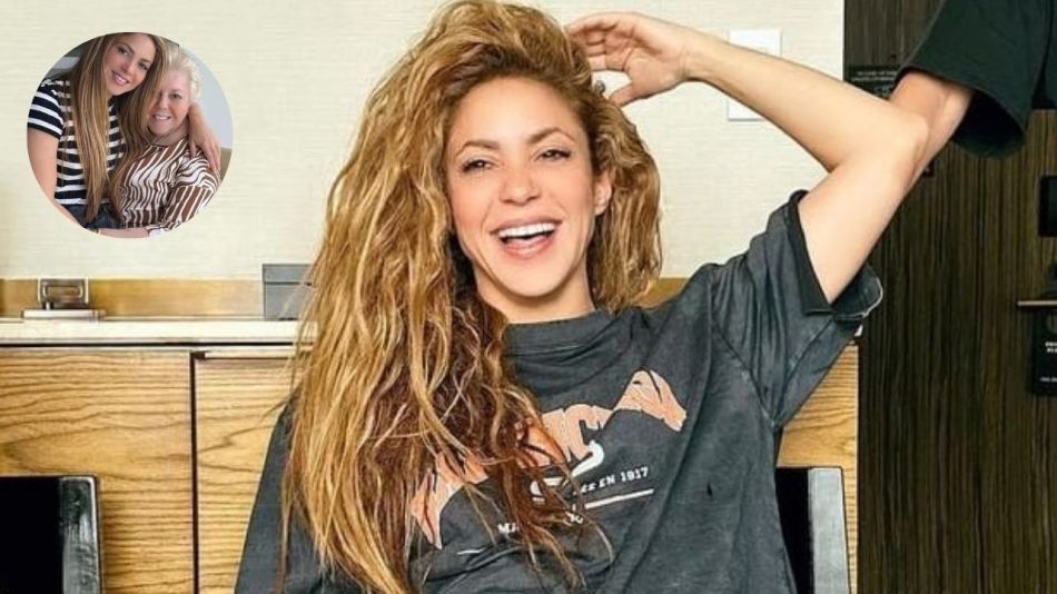 Shakira y su madre Nidio del Carmen Ripoll