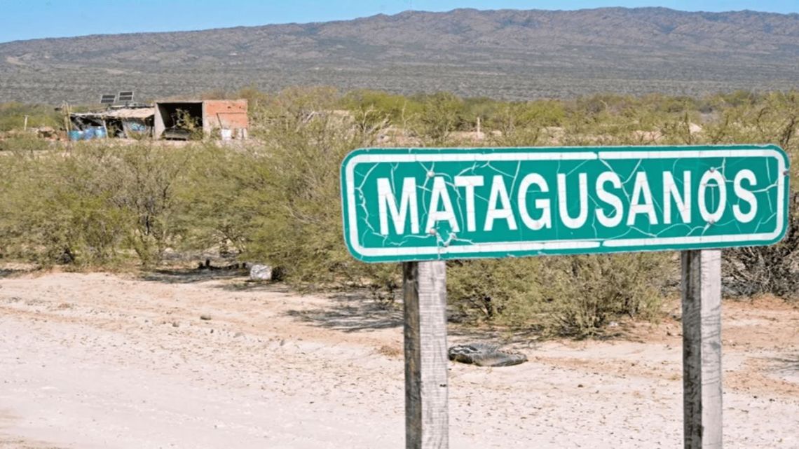 The wonderfully named town of Matagusanos, in San Juan Province.