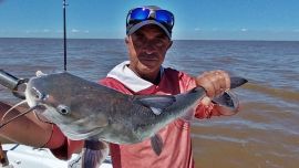 La pesca de la especie se practica en los pozones con más profundidad entre ocho y diez metros, siendo fundamental que haya correntada para tener buenas respuestas.