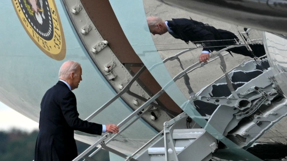 Biden subía al avión presidencial cuando le informaron que Jordania canceló la cumbre g_20231017
