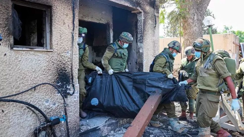 Israel muestra los cuerpos masacrados por Hamás: "Jamás vi este nivel de barbarie"