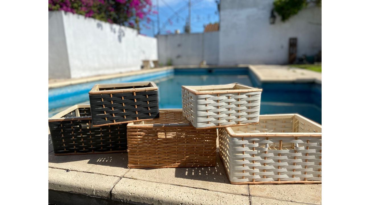 Canastos con estilo y diseño propio