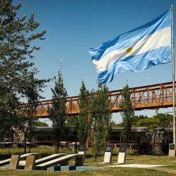 Pergamino, a 230 km de CABA, está unida a Pilar con la RN 8, vinculándola con otras provincias del centro argentino.