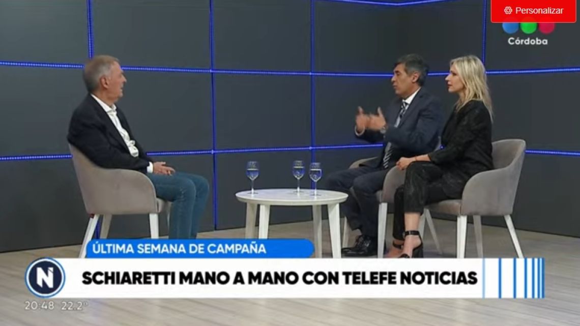 Juan Schiaretti aseguró que los acuerdos con Milei son “operaciones de ...