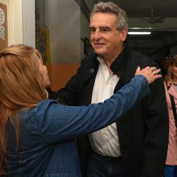 Elecciones Presidenciales 22-10-2023. Votó Agustín Rossi, candidato a vicepresidente de Unión por la Patria. | Foto:Télam/Sebastián Granata