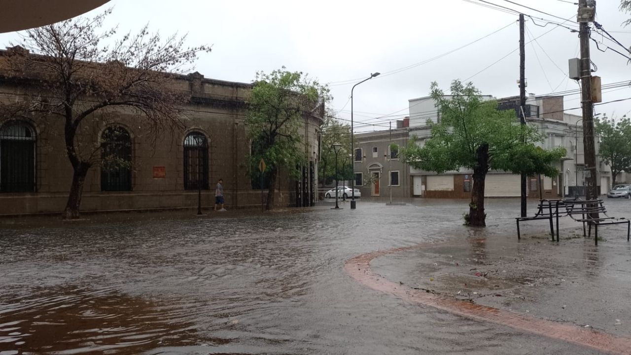 Santa Fe inundada el domingo de elecciones | Foto:Cedoc