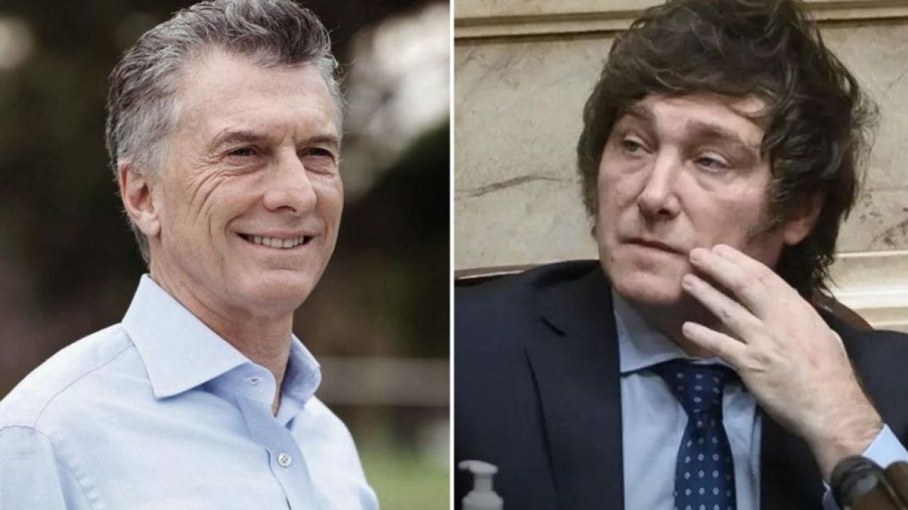 Macri y Milei | Foto:Cedoc