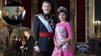 La reina Letizia y el rey Felipe VI de España 