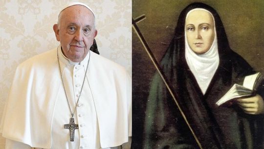 Mama Antula, la primera santa argentina que podría acercar al Papa y a Milei