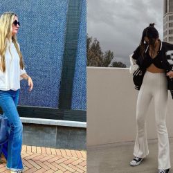 Pantalones bootcut: cómo es la tendencia vintage que volvió a arrasar en las calles y en las redes