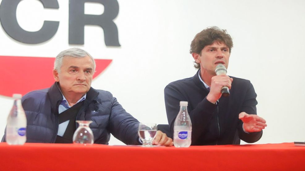 20231025 Conferencia de prensa de Gerardo Morales y Martín Lousteau