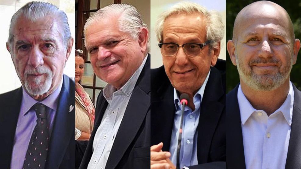 Federico Storani, Ricardo López Murhpy, Facundo Suarez Lastra y Waldo Wolff