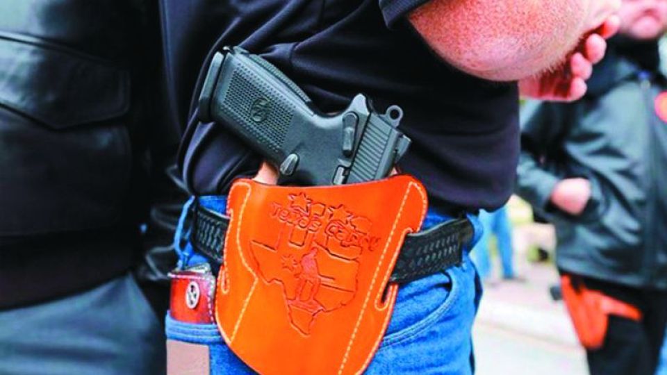 Comparativo: cómo se maneja la portación de armas en Texas y en la
