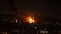 Israel realizó fuertes ataques nocturnos.