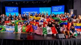 Se celebró el VI Encuentro Mundial de Jóvenes en San Pablo. 