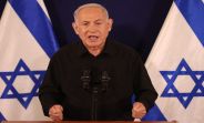 20231028 Benjamín Netanyahu en conferencia de prensa.