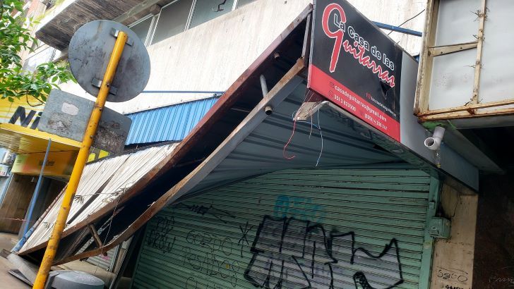 DAÑOS POR EL VENDAVAL EN CÓRDOBA.