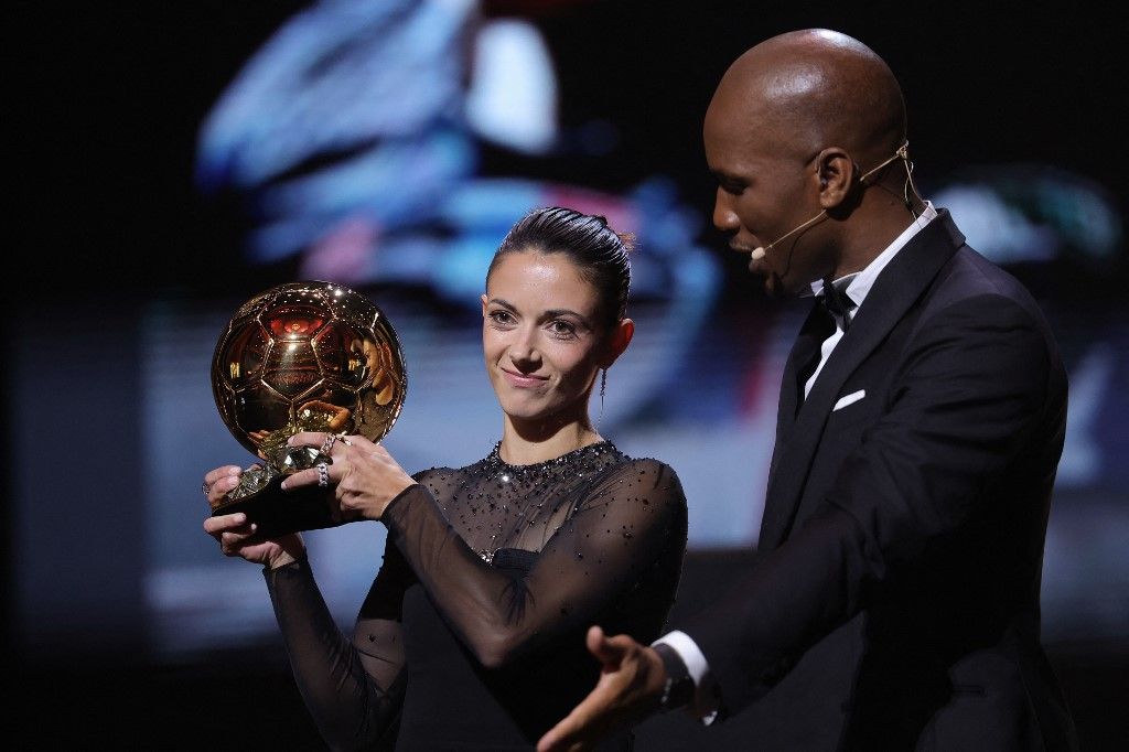 La campeona del mundo española Aitana Bonmatí conquistó su primer Balón de Oro
