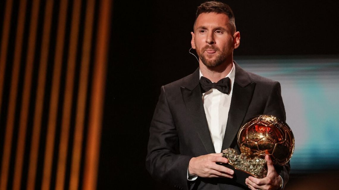 Ballon d'Or: world champions Lionel Messi and 