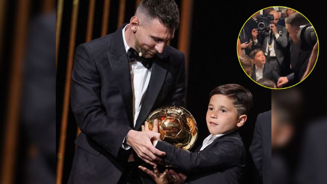 Lionel Messi Ganó Su Octavo Balón De Oro El Video De Mateo Messi Que Fue Furor En La Red Exitoina 2815