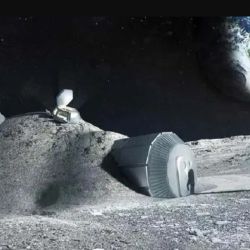 Los responsables del proyecto afirman que pueden crear un hormigón lunar a partir del polvo de la luna.