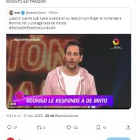 Ángel de Brito trató de "traidor" a Rodrigo Lussich luego de que se destapara su feroz conflicto