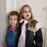 Los originales looks que la China Suárez y sus hijos eligieron para celebrar Halloween