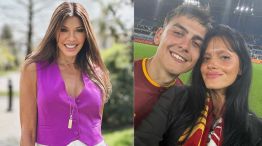 Catherine Fulop, Oriana Sabatini y Paulo Dybala