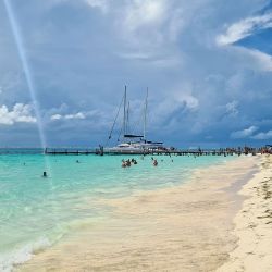 Isla mujeres, una de las tantas playas paradisíacas del Mar Caribe.