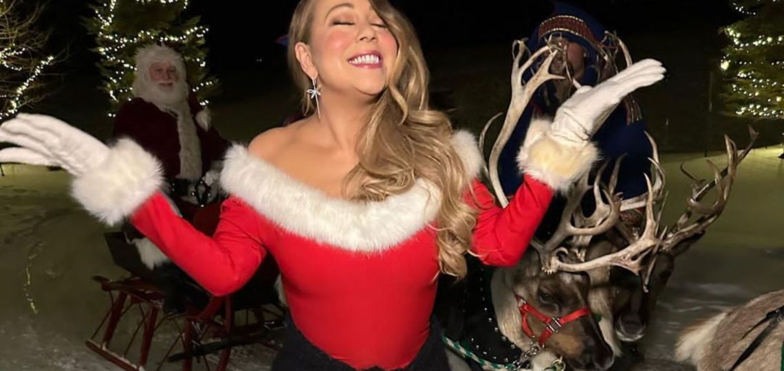 Mariah Carey cumplió con la tradición e inauguró la temporada alta de su clásico tema navideño