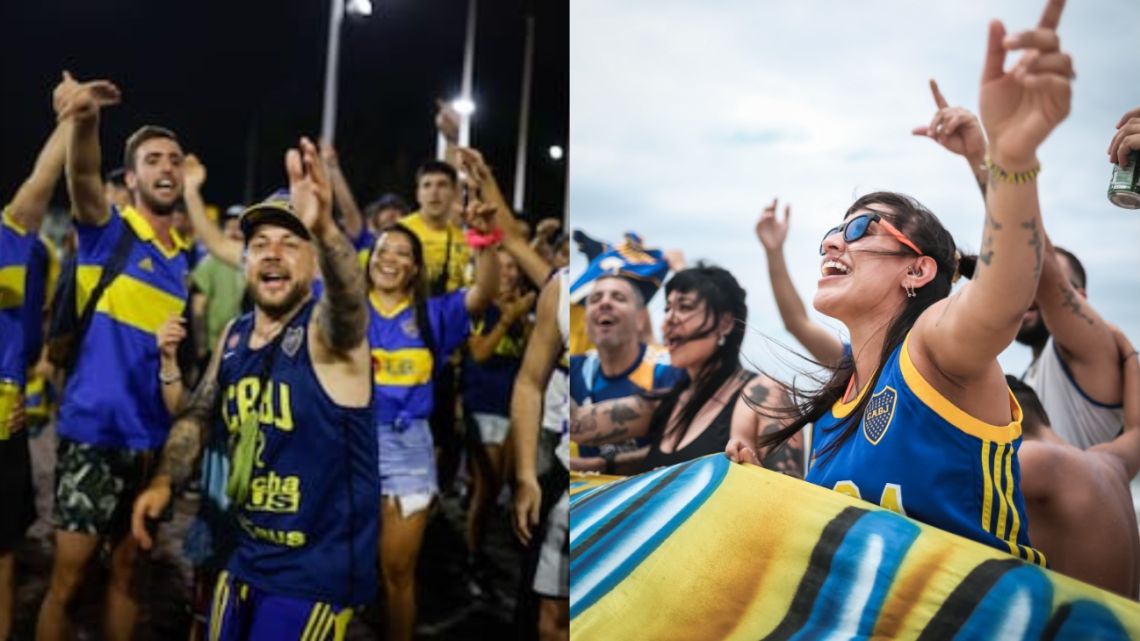 Un mar de hinchas de Boca están copando Río de Janeiro en la previa de ...