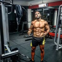 Yassine Cheuko, el guardaespaldas de Leo Messi
