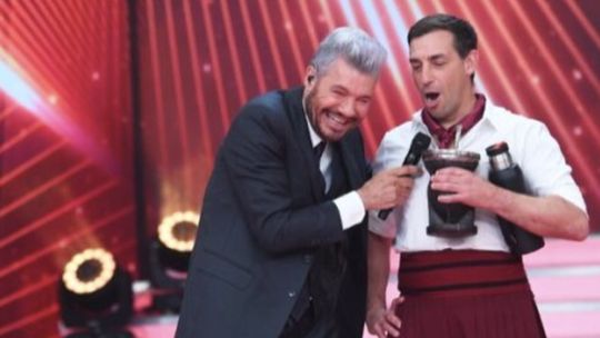 La previa de Maxi de la Cruz con Marcelo Tinelli.
