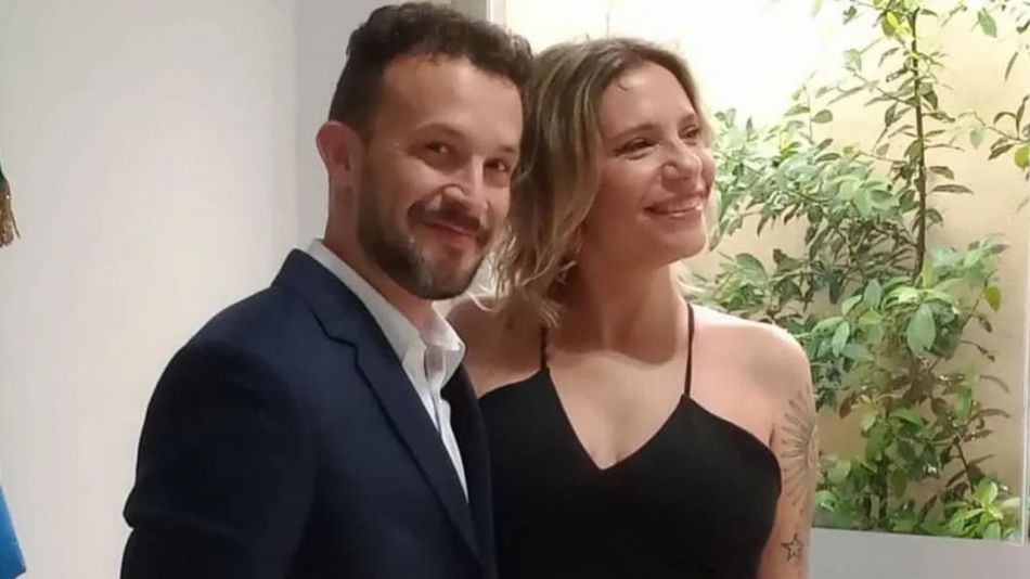 Así fue el look de Ángela Lerena en su casamiento con Alejandro Bercovich