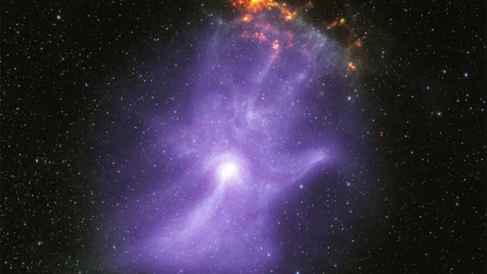 La NASA fotografió “la Mano de Dios” en universo