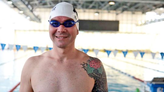 La conmovedora historia de Hernán Sachero, el nadador trasplantado que ganó 23 medallas
