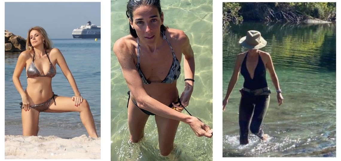 Juliana Awada, Juana Viale y Flavia Palmiero tienen el traje de baño tendencia para verano