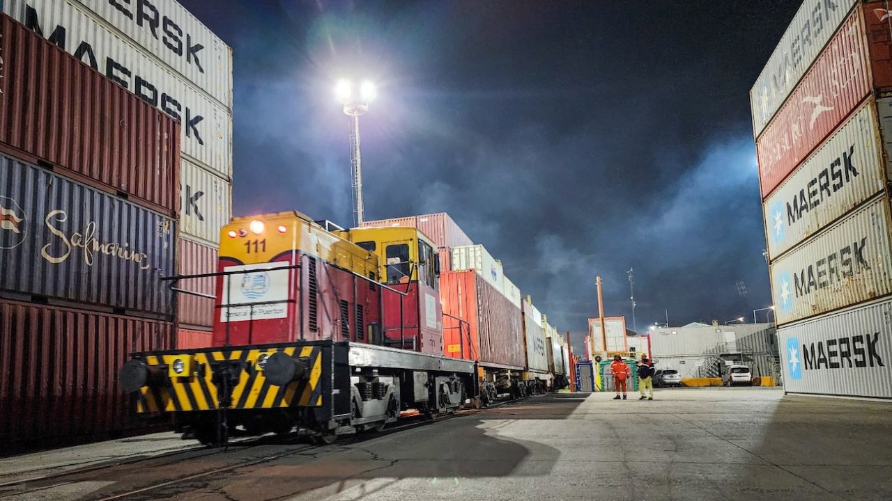 Desde APM Terminals se realiz la primera operaci n ferroviaria